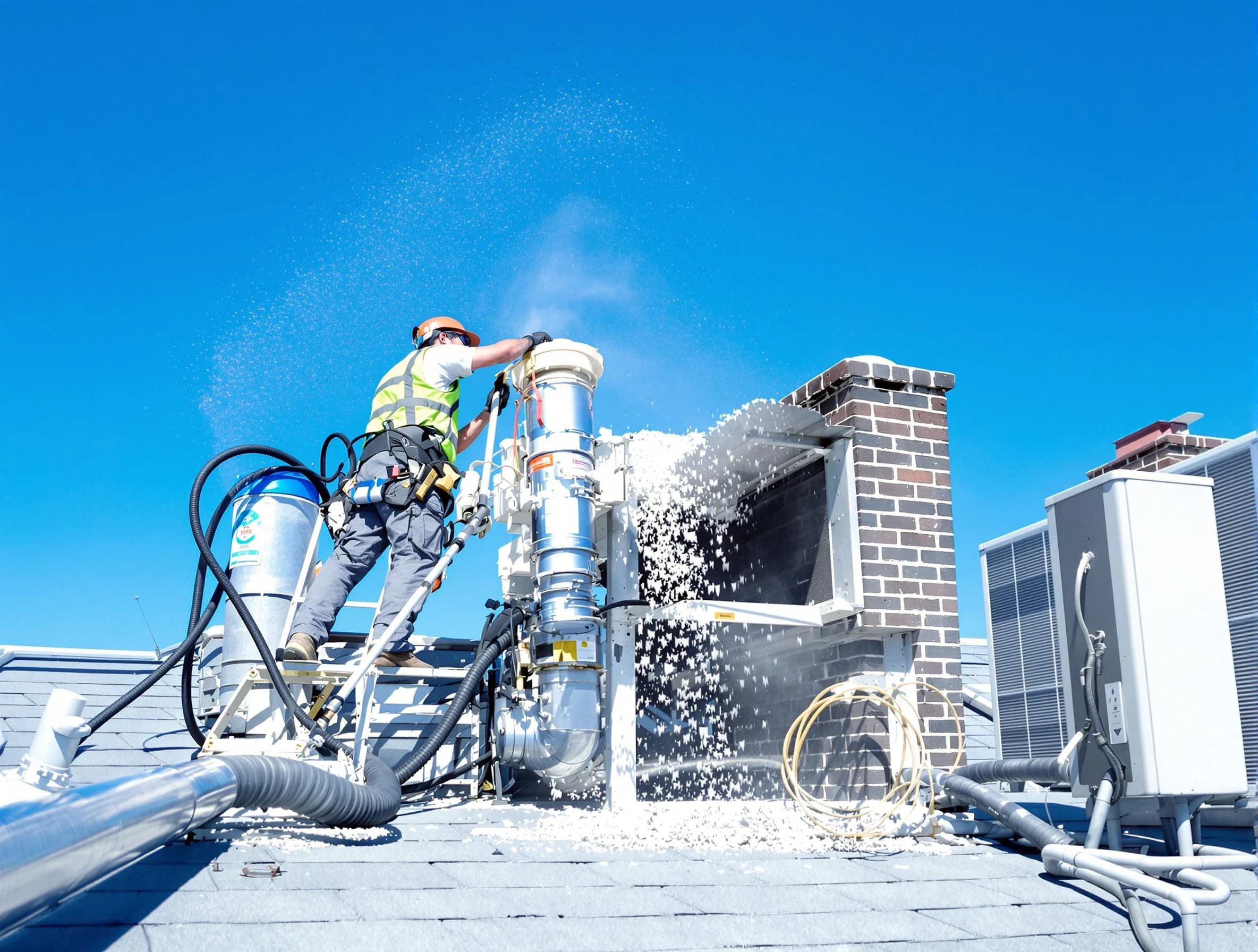 Expert roof dryer vent cleaning by Milford Dryer Vent Cleaning in Milford