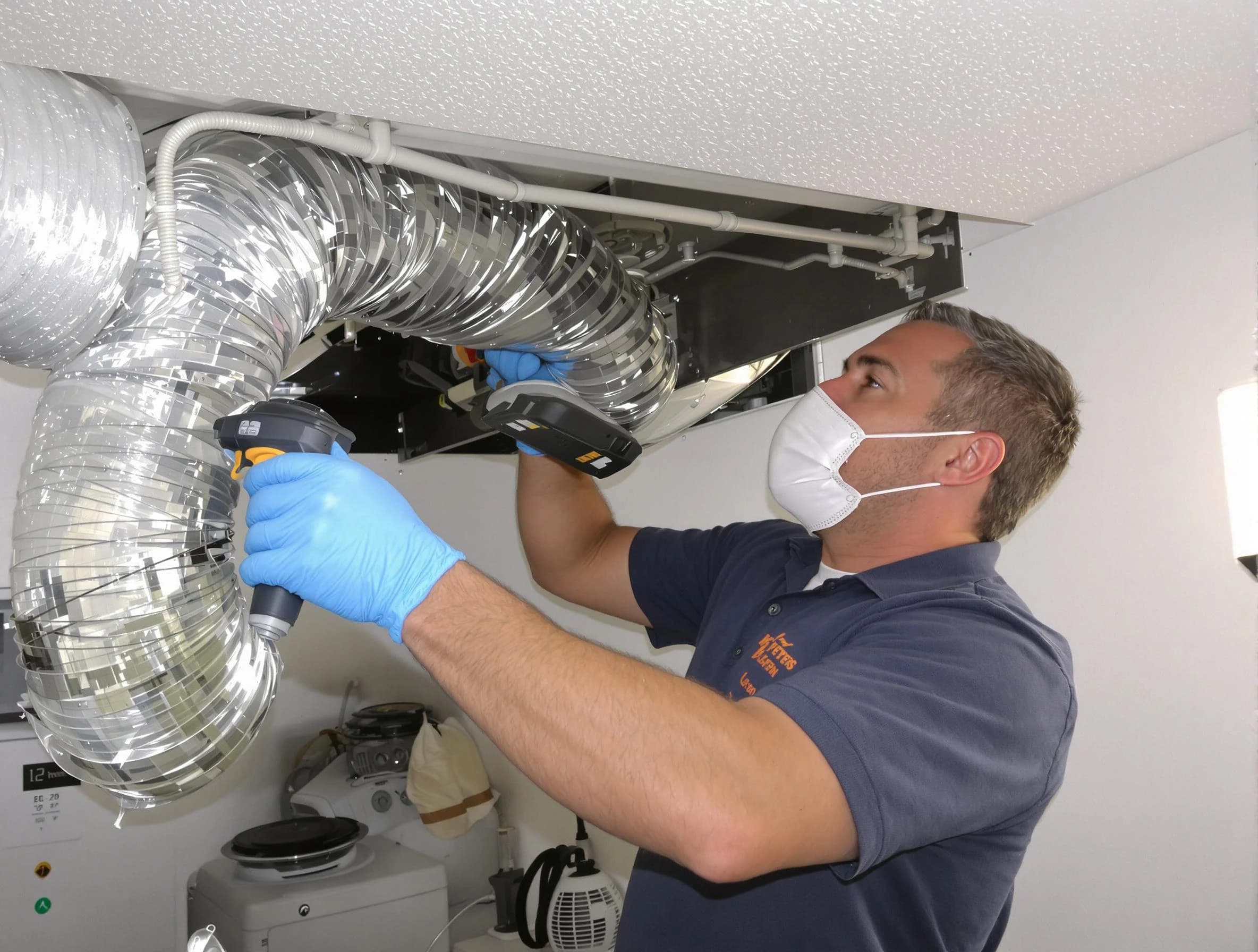 Milford Dryer Vent Cleaning professional performing thorough residential dryer vent cleaning in Milford
