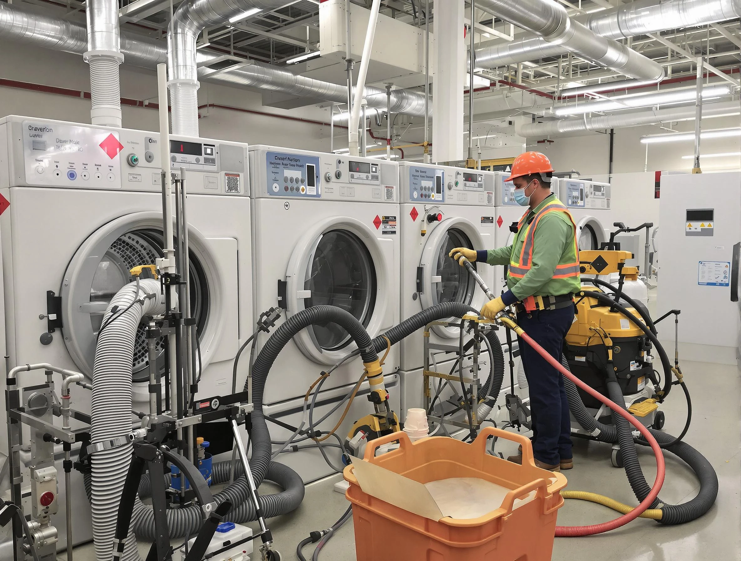 Commercial-grade dryer vent cleaning by Milford Dryer Vent Cleaning in Milford